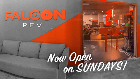 Showroom now open on Sundays
