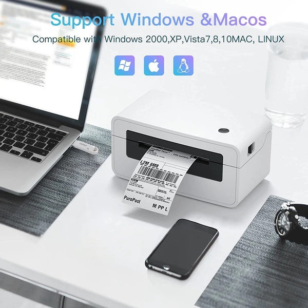 HPRT N41 Thermal Label Printer Parcel Airway Bills Barcode Printer w