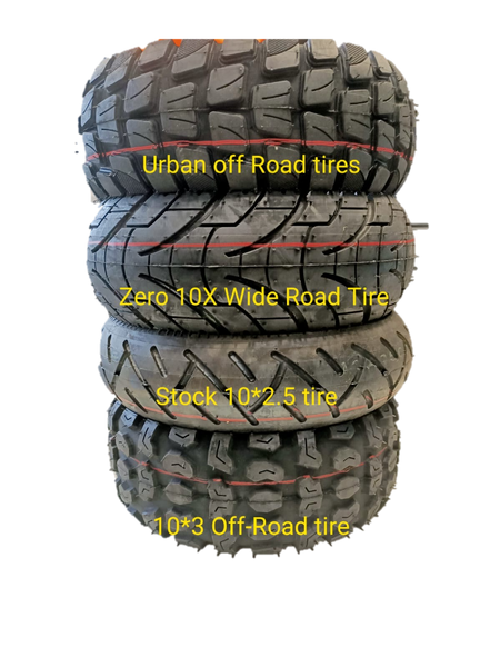 All-Terrain (Urban Off-Road) Tires For Zero 10X/11X