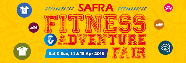 Test ride our escooters at SAFRA Fitness & Adventure Fair
