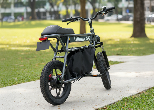 Ullmax E16 Electric Scooter – 48V 250W Motor |  60KM Range |  Hydraulic Brakes & LED LightsPowerful, Lightweight & Lon