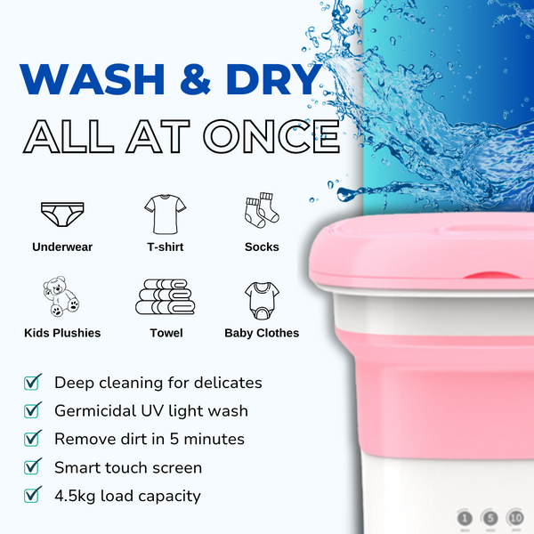 2 in 1 Wash & Spin Washer