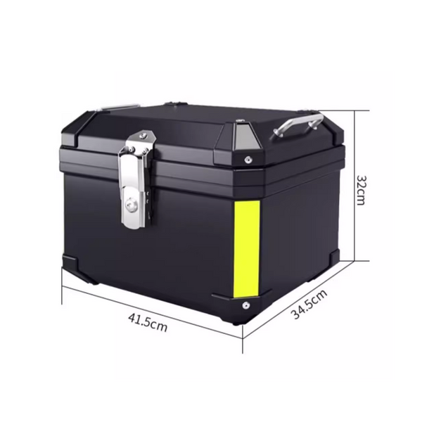 45L Motorbike Rear Box Storage Box Trunk Waterproof for Food Delivery