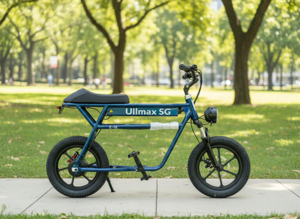 Ullmax E16 Electric Scooter – 48V 250W Motor |  60KM Range |  Hydraulic Brakes & LED LightsPowerful, Lightweight & Lon