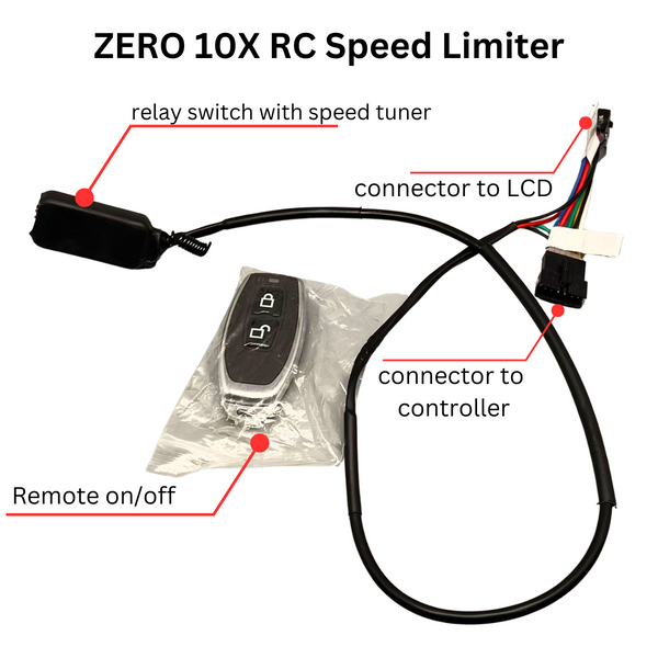 Remote Control Universal Speed Limiter for ZERO VSETT Inokim Kaboo