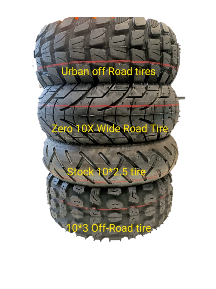  SPEDWHEL 10 Inch 10x3.0 80/65-6 Road Tire for ZERO10X