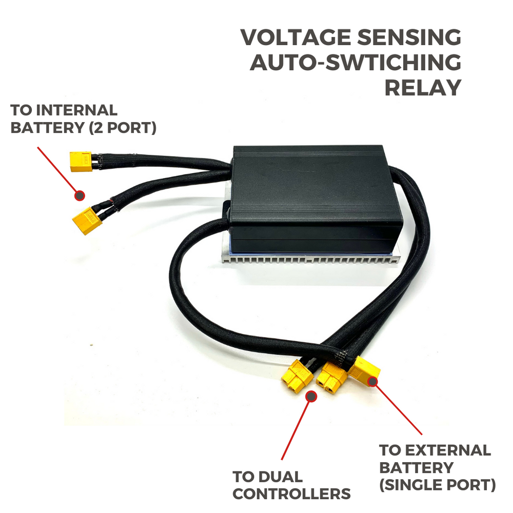 Parallel Battery Solid State Switch