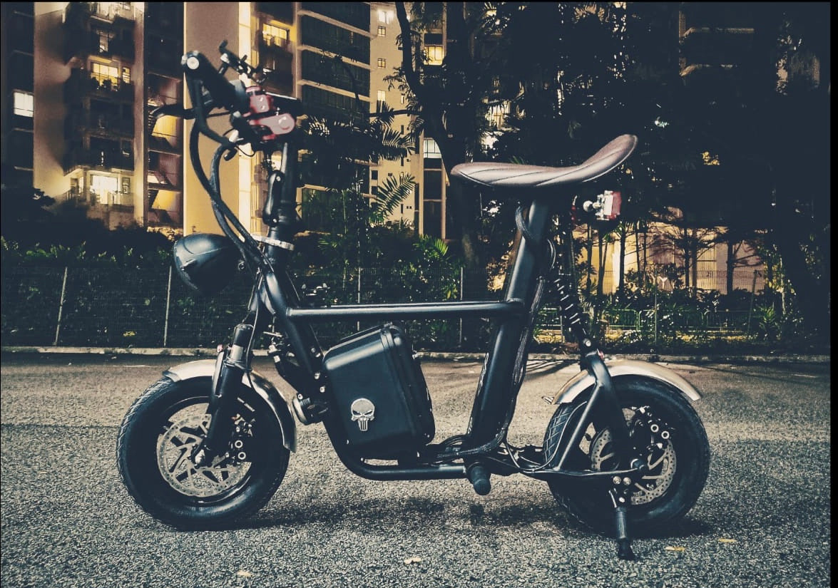 Electric bike banana seat 2025