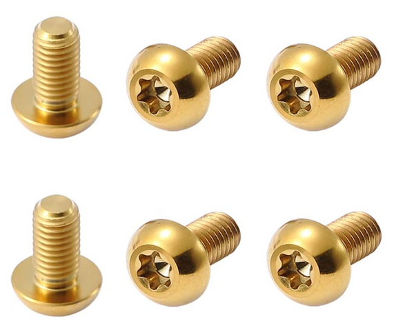 Titanium Rotor Screw M5 x 12mm Disc Brakes Rotor