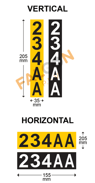 Registration Sign Sticker Registration Mark Sticker
