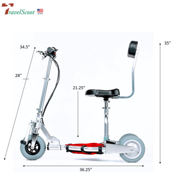 Electric scooter discount with baby seat