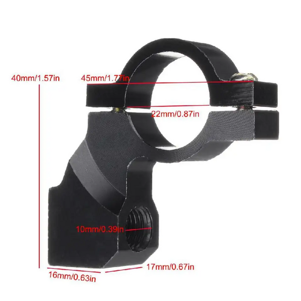 Universal Mounting Bracket for Handlebar Mirror