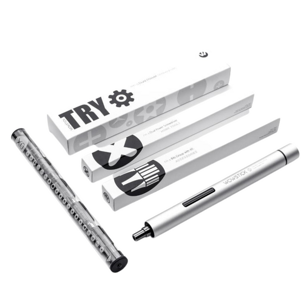 WOWSTICK 1P Dual Power Precision Electric Screwdriver with 20 bits